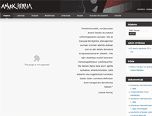Tablet Screenshot of anarkherria.com
